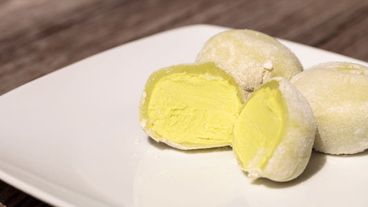 mochi al tè verde