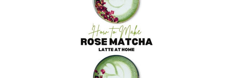 Rose Matcha Latte