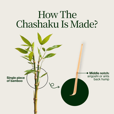 Cuillère en bambou Chashaku