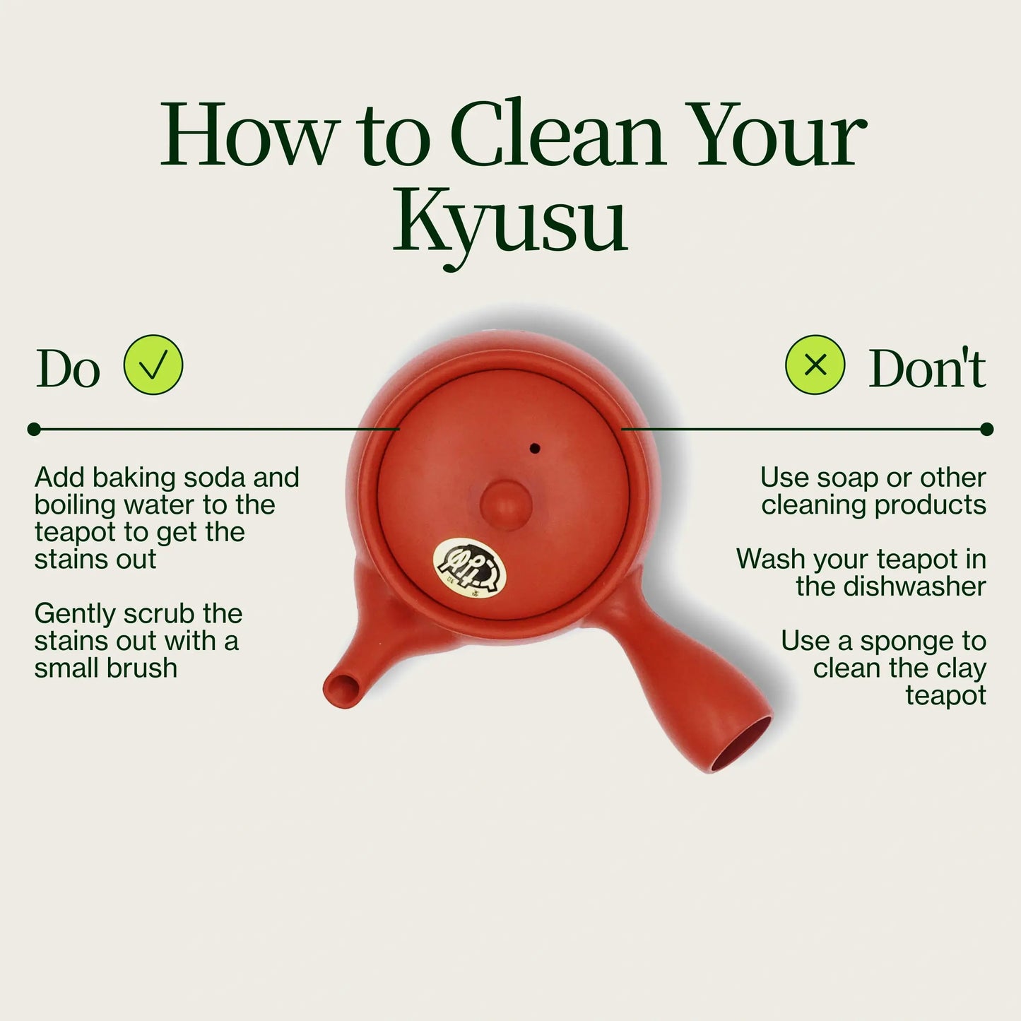 Kyusu In Terracotta Rossa