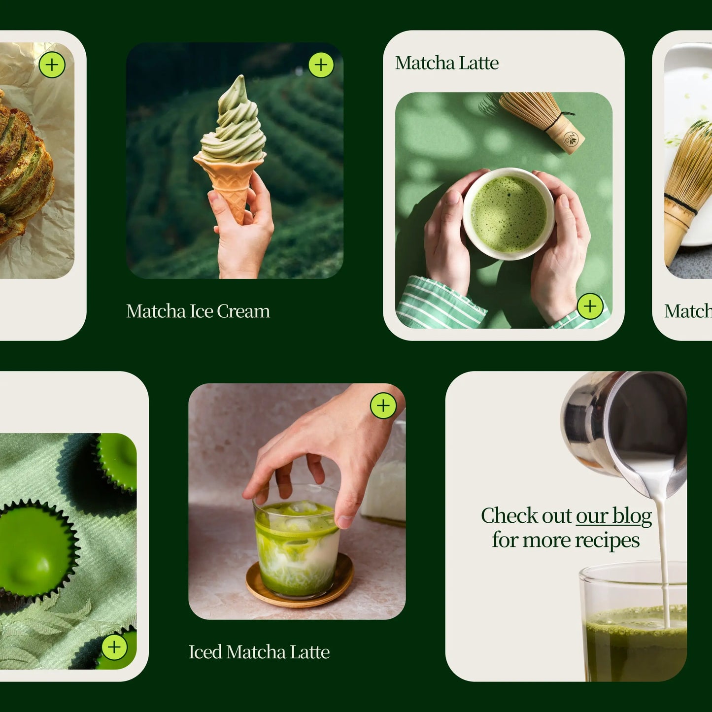 Premium-Matcha-Latte-Pulver