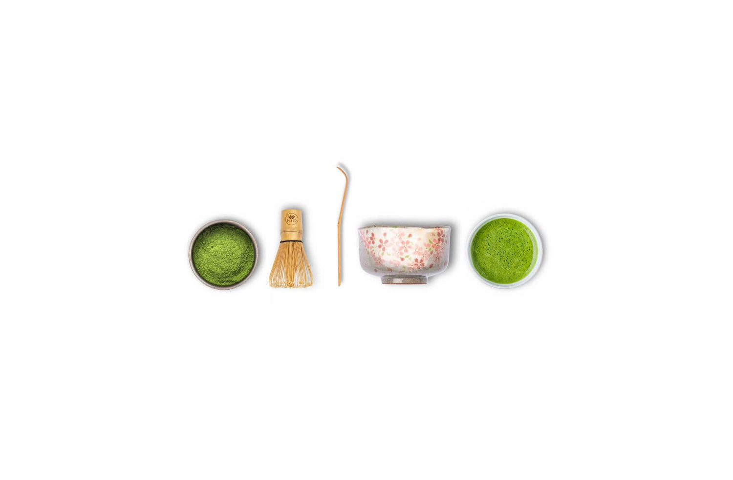 set e kit per il matcha