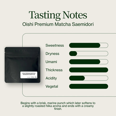 Oishi Premium-Matcha Saemidori