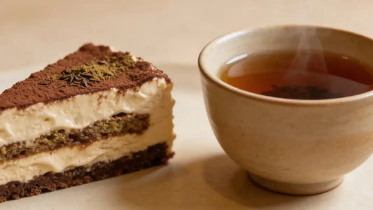 hojicha tiramisu