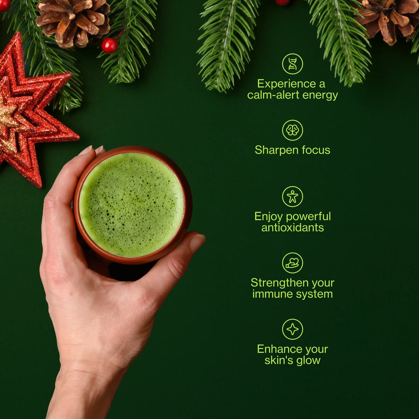 Calendario dell’Avvento Matcha 2025 con frustino, chawan e chashaku