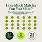 Calendario dell’Avvento Matcha 2025 con frustino, chawan e chashaku