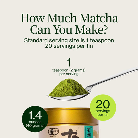 Zeremonieller Washimine Matcha -Tee