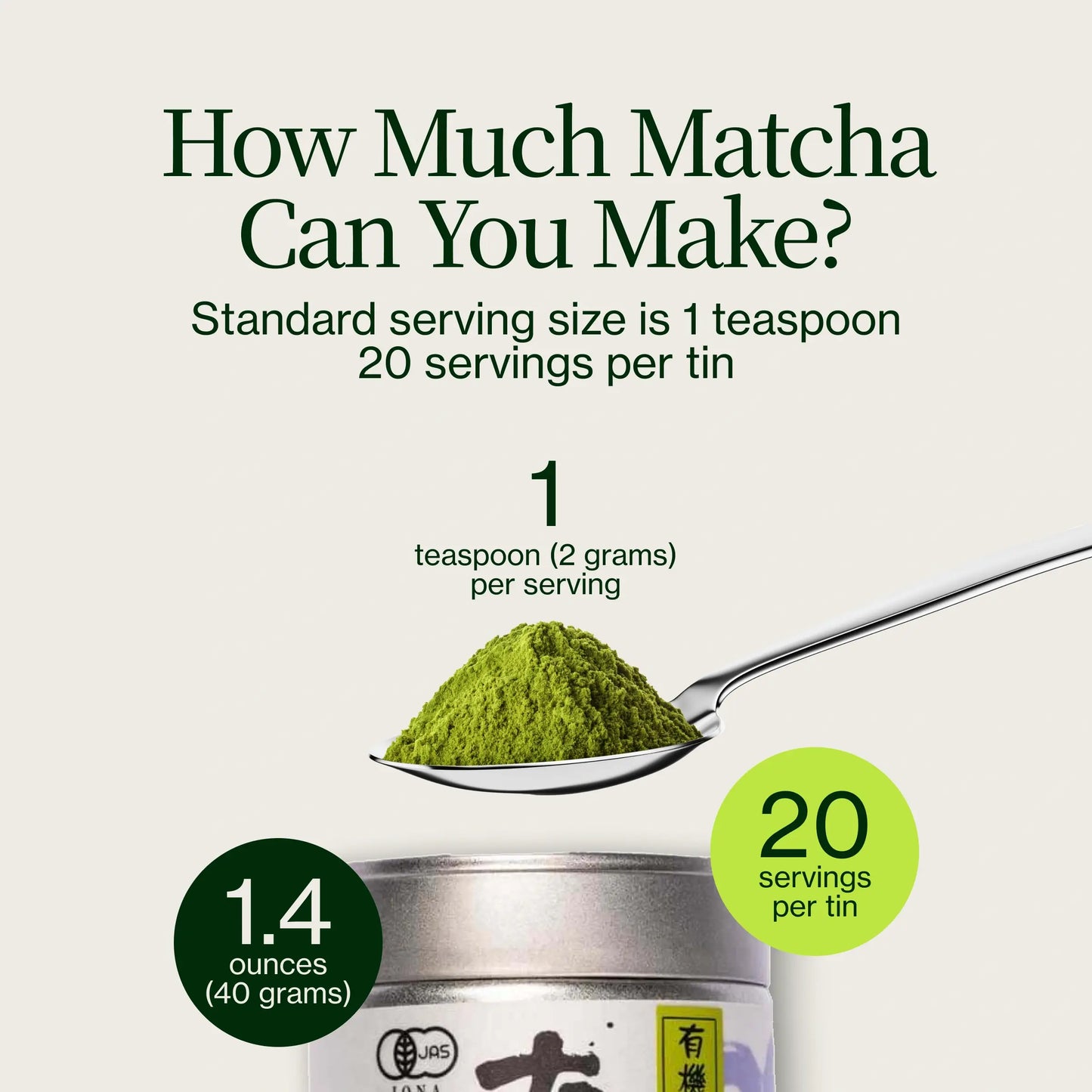 Thé Vert Matcha du Japon Seisui